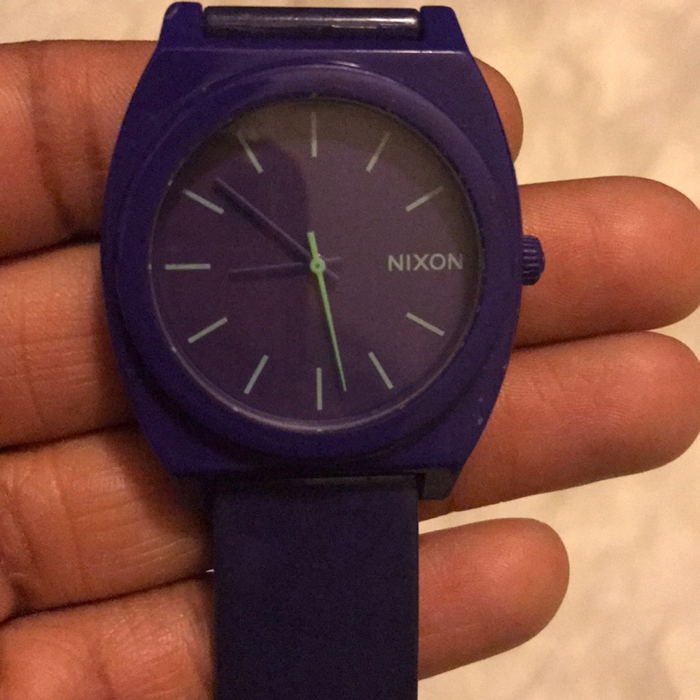 Nixon blue watch!